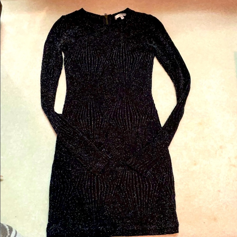 Sparkling black dress